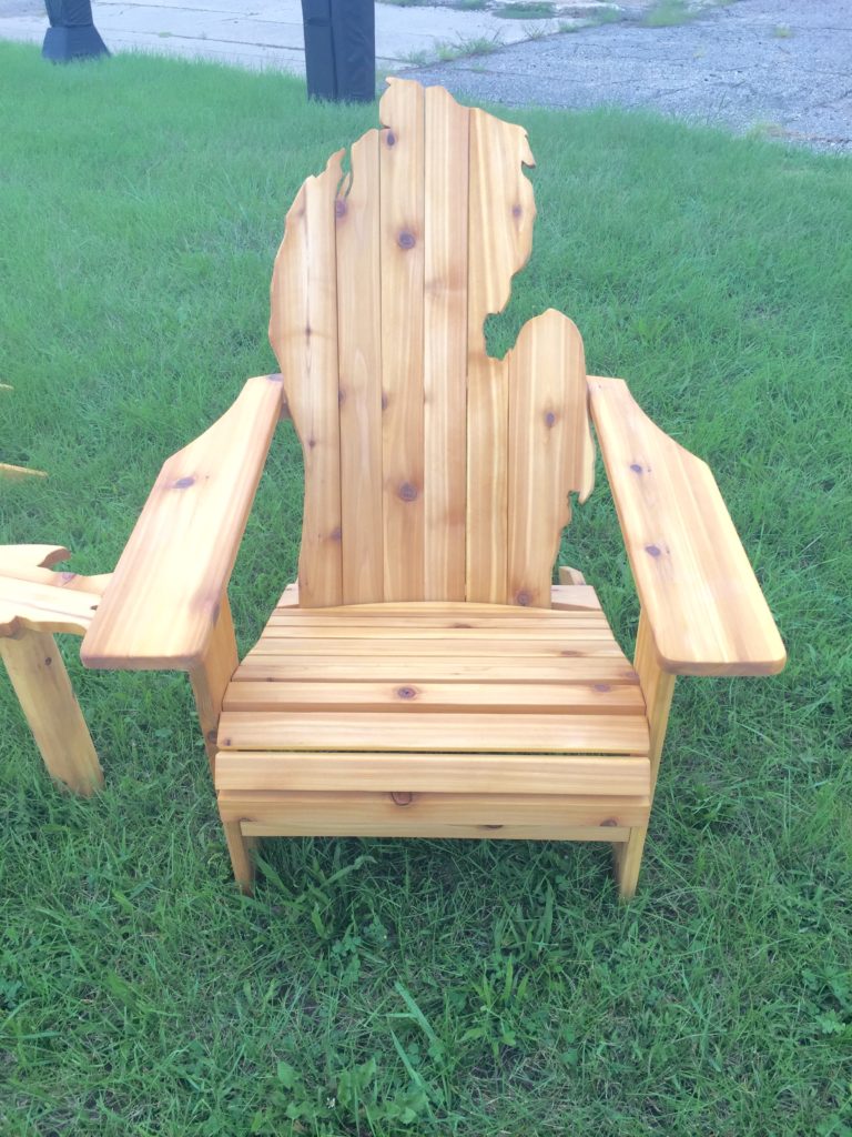 #Michigan #WestMichigan #OutdoorFuniture #MittenMade