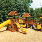 Wooden Commerical Play equipment